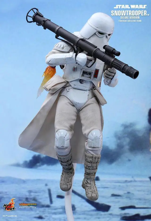 Alt view image 5 of 5 - Figure Hot Toys VGM24 - Star Wars Battlefront - Snowtrooper Deluxe Version