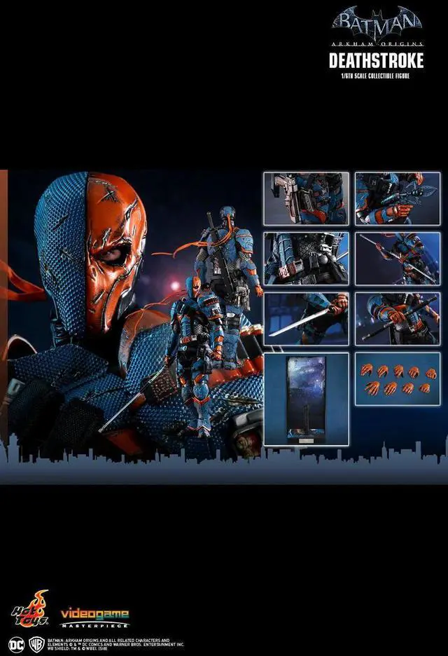 Alt view image 2 of 5 - Figure Hot Toys VGM30 - Dc Comics - Batman : Arkham Origins - Deathstroke