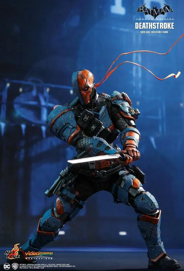 Alt view image 4 of 5 - Figure Hot Toys VGM30 - Dc Comics - Batman : Arkham Origins - Deathstroke