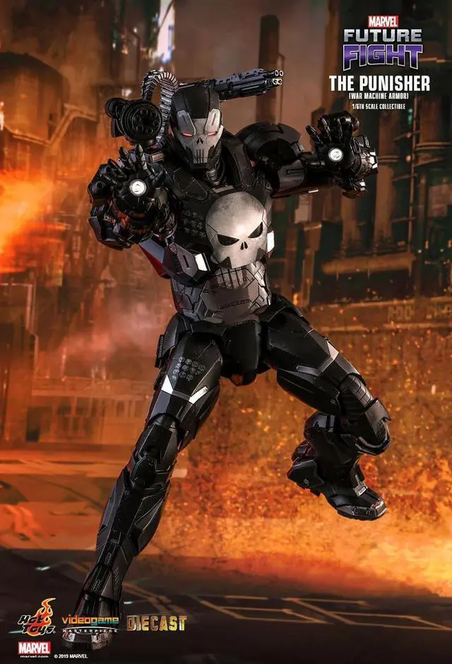 Alt view image 3 of 5 - Figure Hot Toys VGM33D28 - Marvel Comics - Marvel Future Fight - The Punisher War Machine Armor