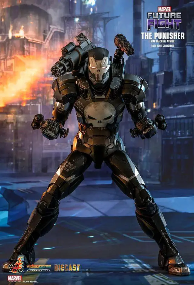 Alt view image 5 of 5 - Figure Hot Toys VGM33D28 - Marvel Comics - Marvel Future Fight - The Punisher War Machine Armor