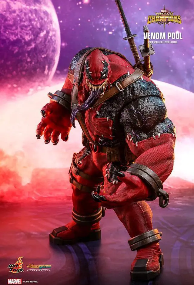 Alt view image 5 of 5 - Figure Hot Toys VGM35 - Marvel Comics - Marvel Contest Of Champions - Venompool Standard Version