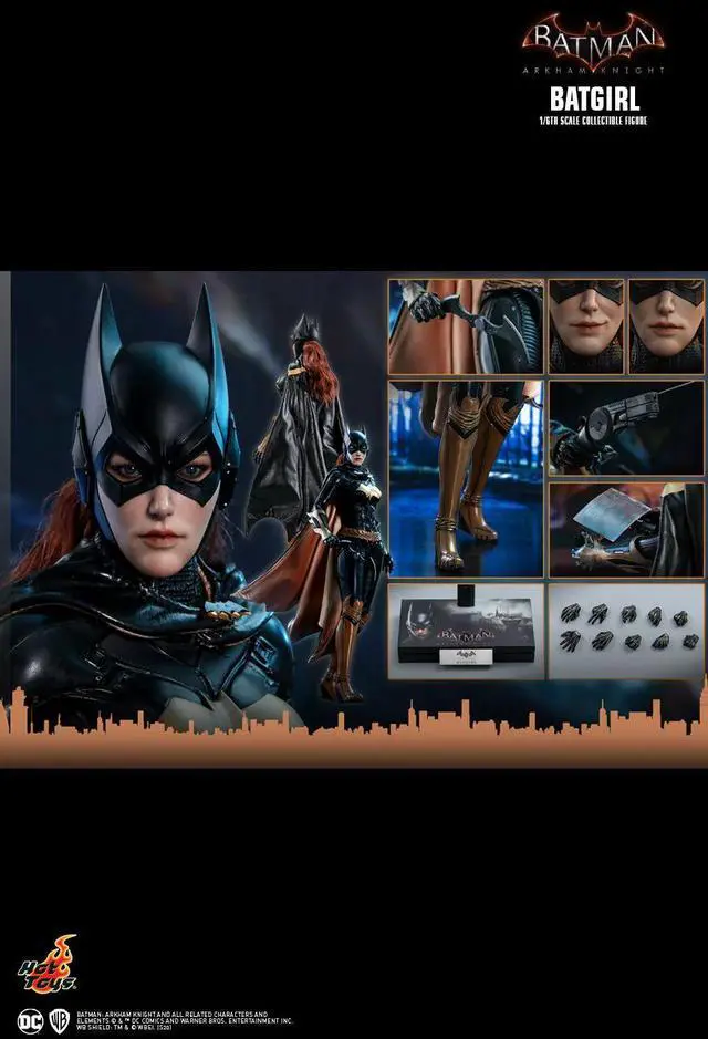 Alt view image 2 of 5 - Figure Hot Toys VGM40 - DC Comics - Batman : Arkham Knight - Batgirl