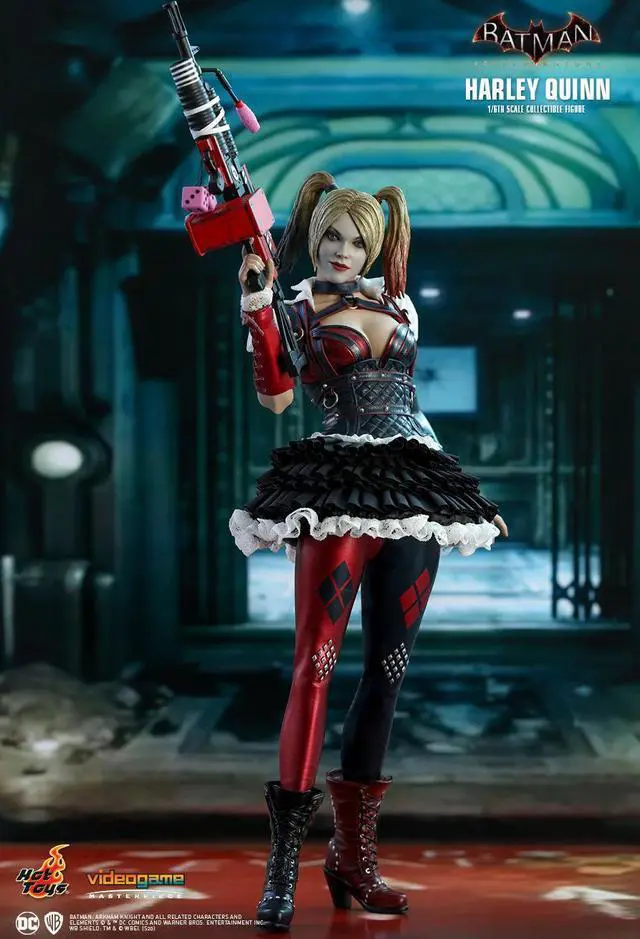 Alt view image 3 of 5 - Figure Hot Toys VGM41 - DC Comics - Batman : Arkham Knight - Harley Quinn