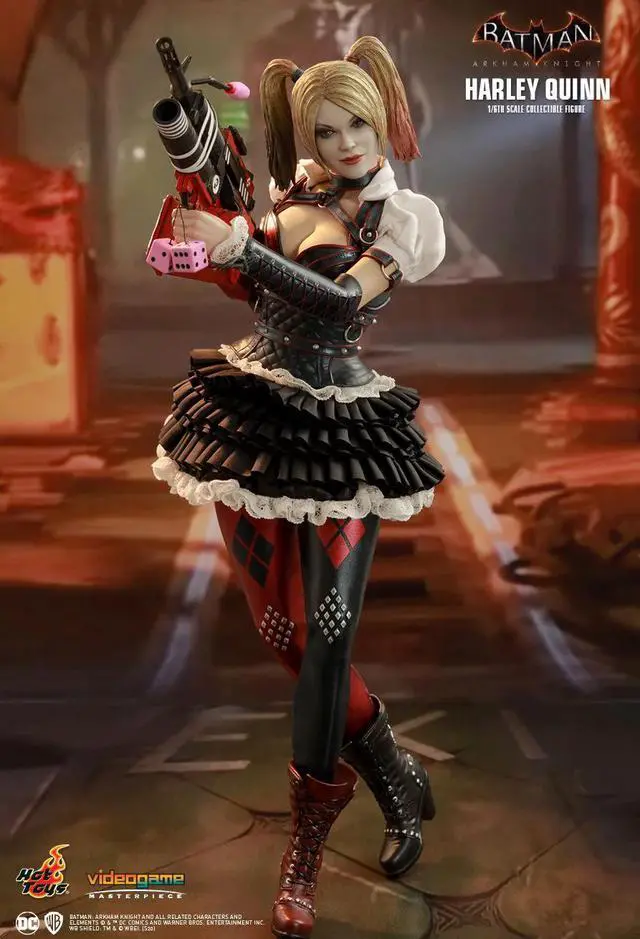 Alt view image 4 of 5 - Figure Hot Toys VGM41 - DC Comics - Batman : Arkham Knight - Harley Quinn