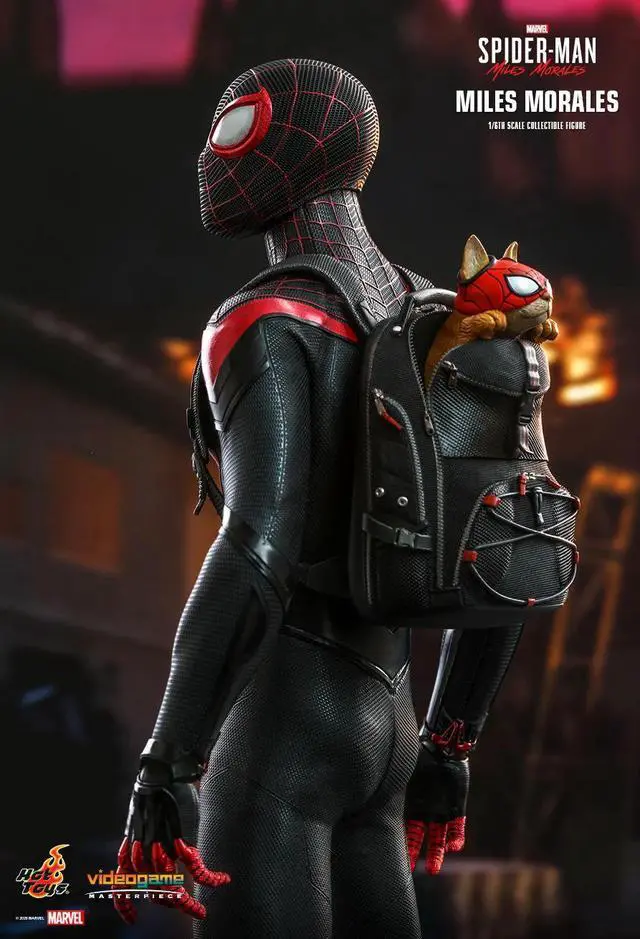 Alt view image 5 of 5 - Figure Hot Toys VGM46 - Marvel's Spider-Man : Miles Morales - Miles Morales