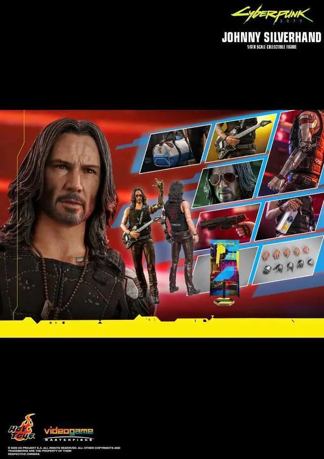 Alt view image 2 of 5 - Figure Hot Toys VGM47 - Cyberpunk 2077 - Johnny Silverhand
