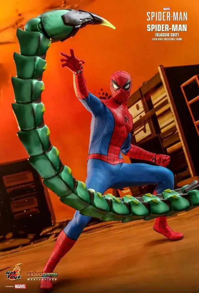Alt view image 3 of 5 - Figure Hot Toys VGM48 - Marvel's Spider-Man - SpiderMan Classic Suit