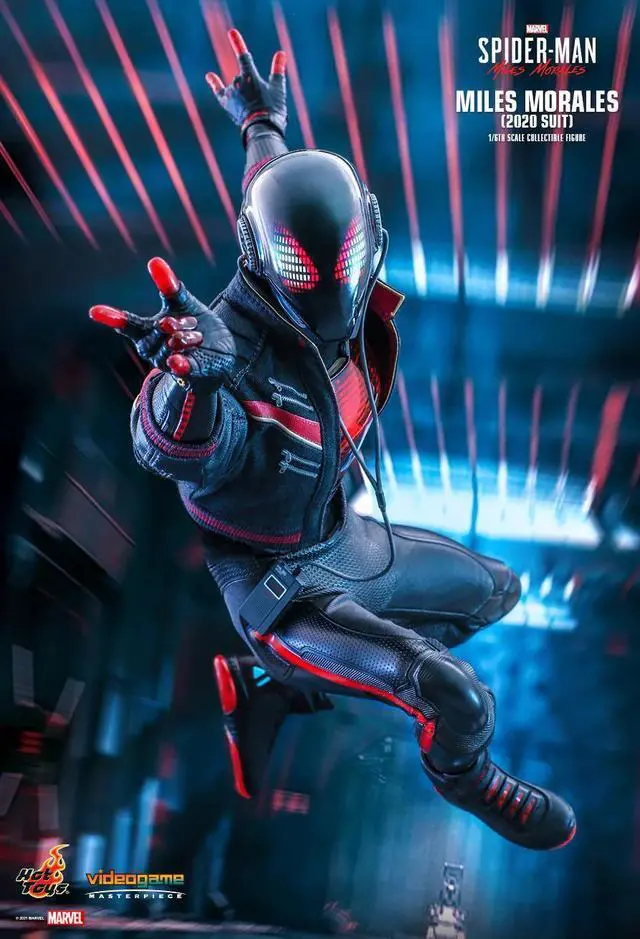 Alt view image 3 of 5 - Figure Hot Toys VGM49 - Marvel's Spider-Man : Miles Morales - Miles Morales 2020 Suit
