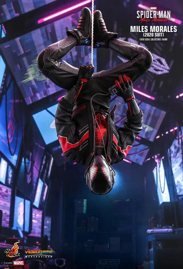 Alt view image 4 of 5 - Figure Hot Toys VGM49 - Marvel's Spider-Man : Miles Morales - Miles Morales 2020 Suit