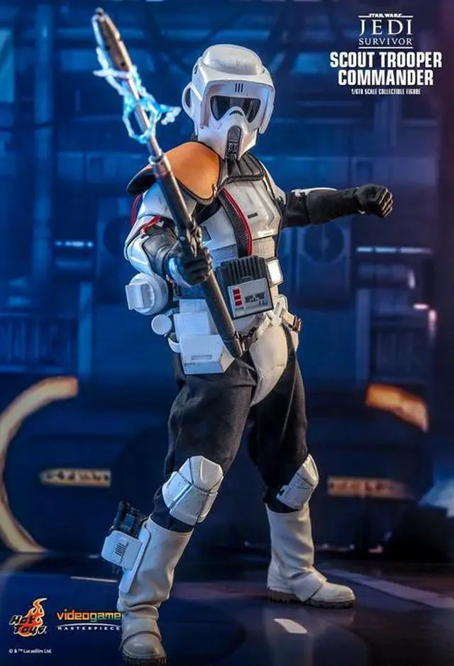 Alt view image 5 of 5 - Figure Hot Toys VGM53 - Star Wars :Jedi Survivor - Scout Trooper Commander