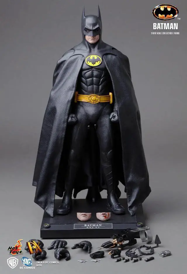 Alt view image 3 of 6 - Batman 1989 Version Dx Series Sixth Scale 12" Figure By Hot Toys