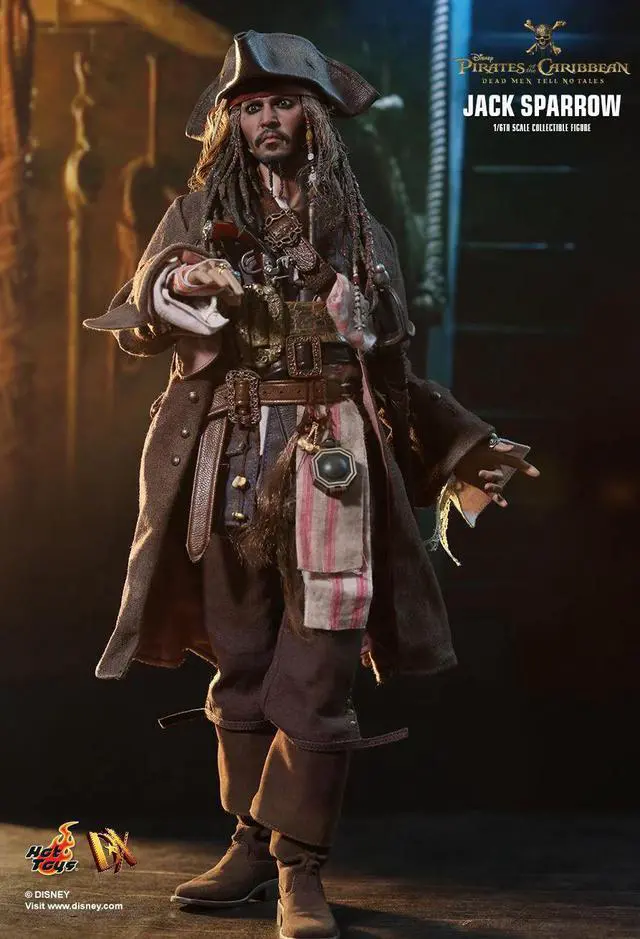 Alt view image 4 of 5 - Figure Hot Toys DX15 - Pirates Of The Caribbean : Dead Men Tell No Tales - Jack Sparrow
