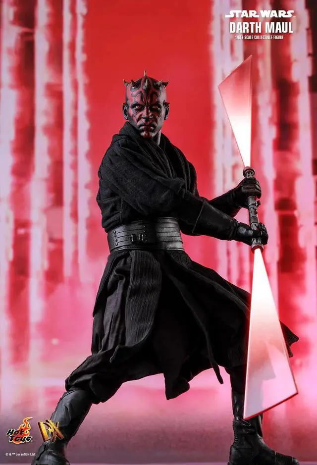 Alt view image 4 of 5 - Figure Hot Toys DX16 - Star Wars 1 : The Phantom Menace - Darth Maul Standard Version