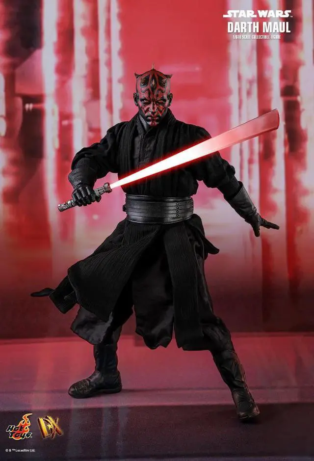 Alt view image 5 of 5 - Figure Hot Toys DX16 - Star Wars 1 : The Phantom Menace - Darth Maul Standard Version