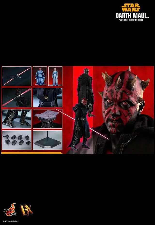 Alt view image 2 of 5 - Figure Hot Toys DX18 - Solo : A Star Wars Story - Darth Maul