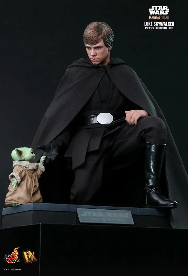 Alt view image 5 of 5 - Figure Hot Toys DX22 - Star Wars : The Mandalorian - Luke Skywalker Standard Version