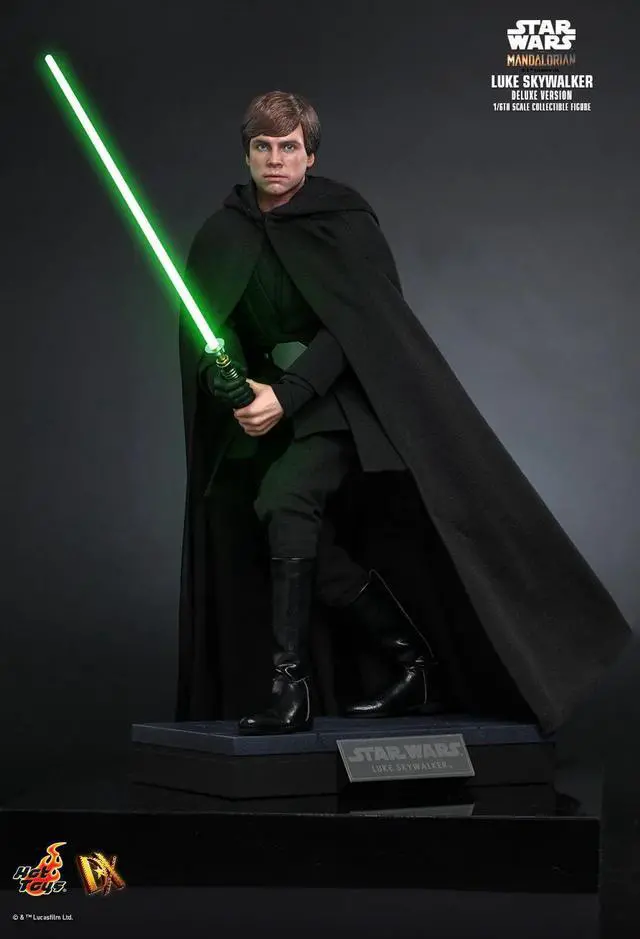 Alt view image 4 of 5 - Figure Hot Toys DX23 - Star Wars : The Mandalorian - Luke Skywalker Standard Version