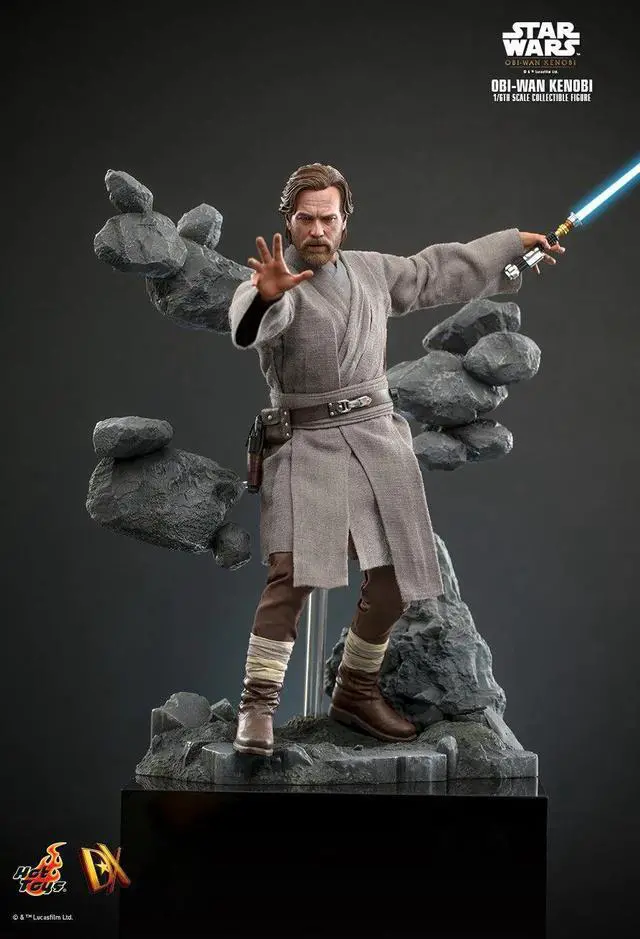 Alt view image 5 of 5 - Figure Hot Toys DX26 - Star Wars : Obi Wan Kenobi - Obi Wan Kenobi Standard Version