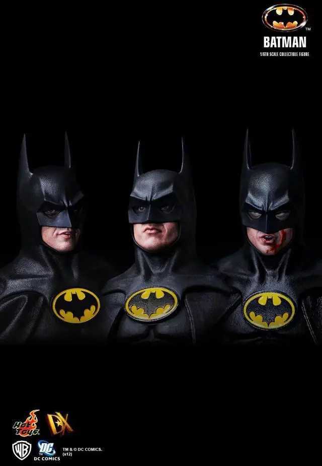 Alt view image 6 of 6 - Batman 1989 Version Dx Series Sixth Scale 12" Figure By Hot Toys