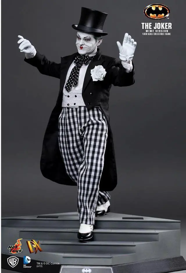 Alt view image 5 of 5 - Figure Hot Toys DX14 - DC Comics - Batman - The Joker : Mime Version