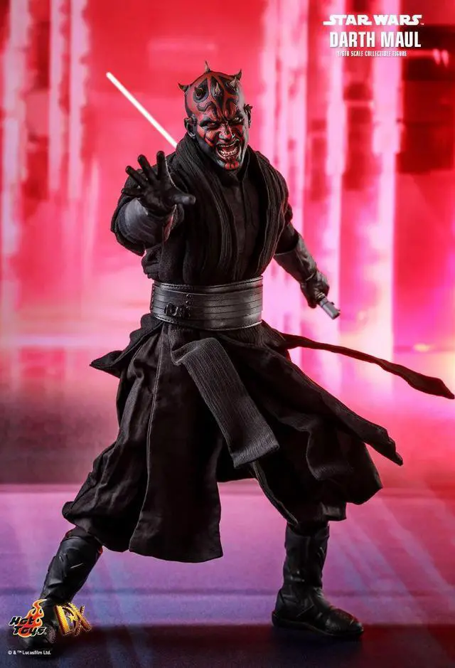 Alt view image 5 of 5 - Figure Hot Toys DX16 - Star Wars 1 : The Phantom Menace - Darth Maul Deluxe Version