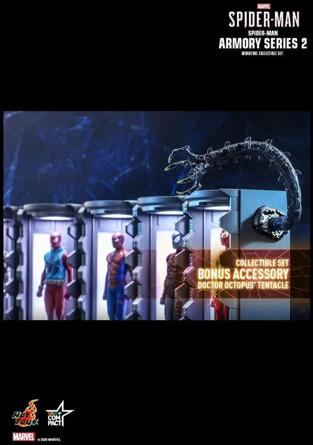 Alt view image 5 of 5 - Figure Hot Toys VGMC016 - VGMC022 - Marvel's Spider-Man - Spider-Man Armory Series 2