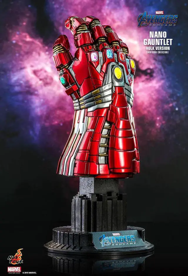 Alt view image 5 of 5 - Figure Hot Toys ACS009 - Marvel Comics - Avengers : Endgame - Nano Gauntlet Hulk Version