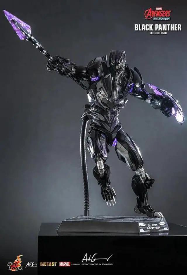 Alt view image 5 of 5 - Figure Hot Toys AC05D55 - Marvel Comics - Marvel's Avengers Meck Strike - Black Panther