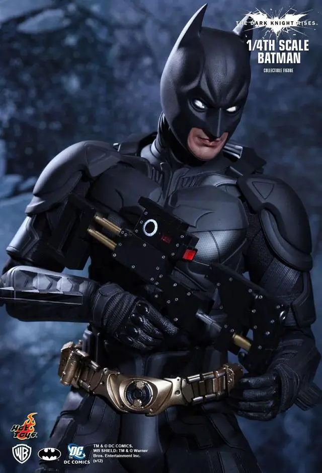 Alt view image 5 of 5 - Figure Hot Toys QS001 - DC Comics - The Dark Knight Rises - Batman Deluxe Version