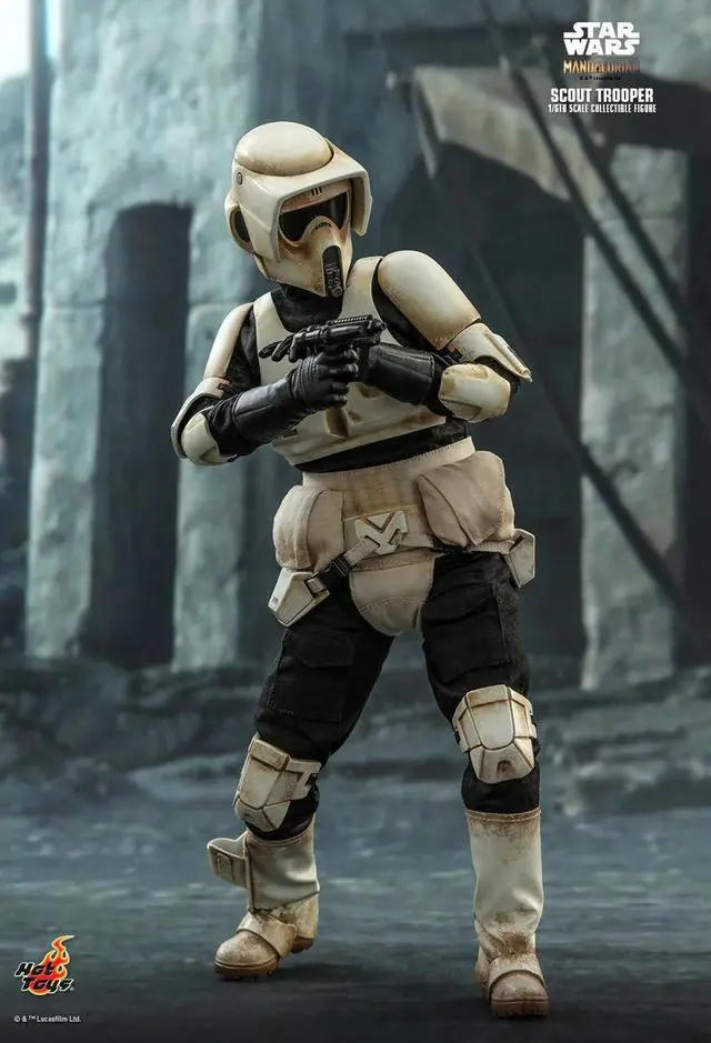 Alt view image 5 of 5 - Figure Hot Toys TMS016 - Star Wars - The Mandalorian - Scout Trooper