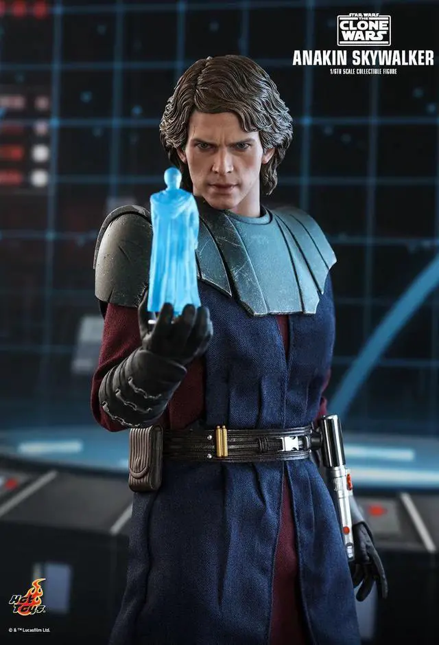 Alt view image 5 of 5 - Figure Hot Toys TMS019 - Star Wars : The Clone Wars - Anakin Skywalker Deluxe Version