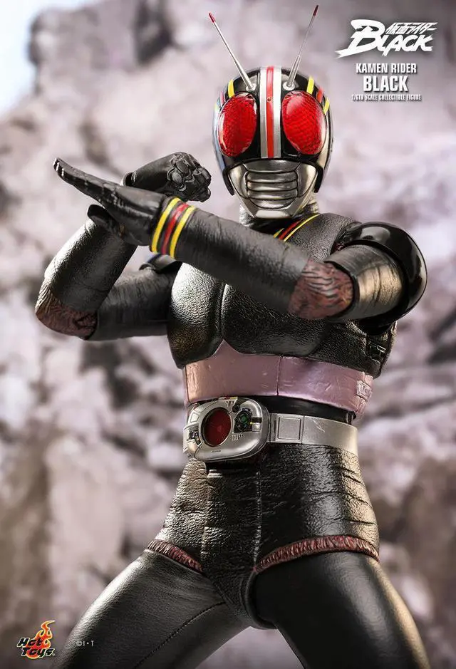 Alt view image 4 of 5 - Figure Hot Toys TMS158 - Kamen Rider Black - Kamen Rider Black