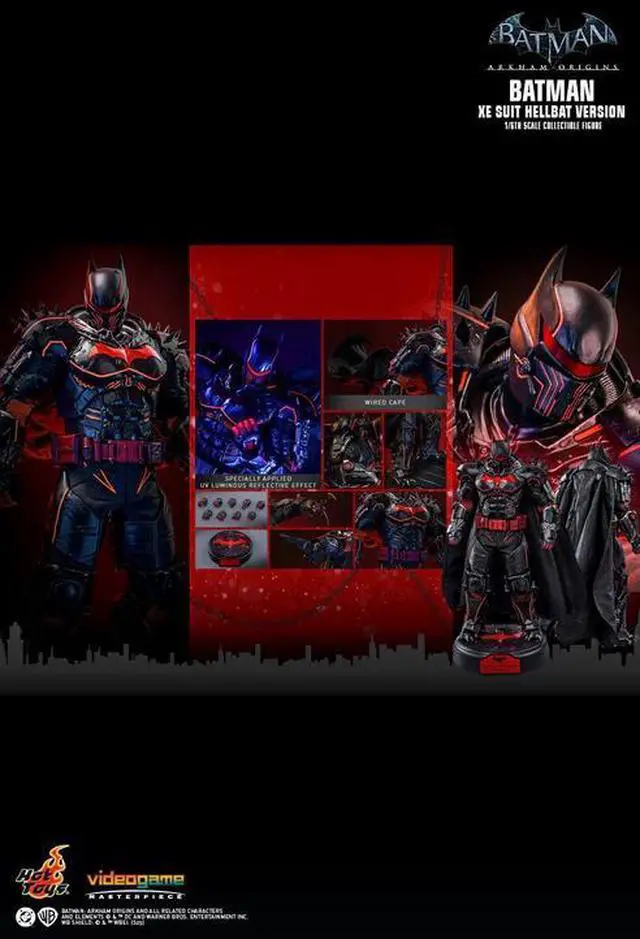 Alt view image 2 of 5 - Figure Hot Toys VGM73 - Batman: Arkham Origins - Batman XE Suit Hellbat Version