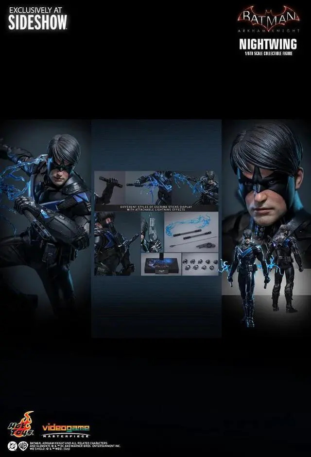 Alt view image 2 of 5 - Figure Hot Toys VGM78 - Batman: Arkham Knight - Nightwing