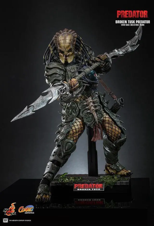 Alt view image 4 of 5 - Figure Hot Toys CMS029B - Predator - Broken Tusk Predator