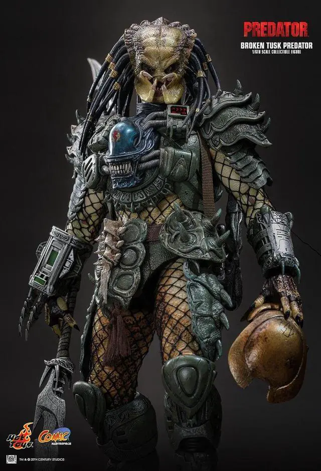 Alt view image 5 of 5 - Figure Hot Toys CMS029B - Predator - Broken Tusk Predator