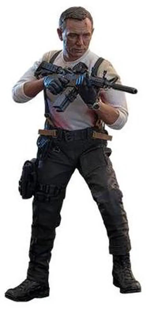 Main image of Figure Hot Toys MMS804 - No Time to Die - James Bond Commando Outfit