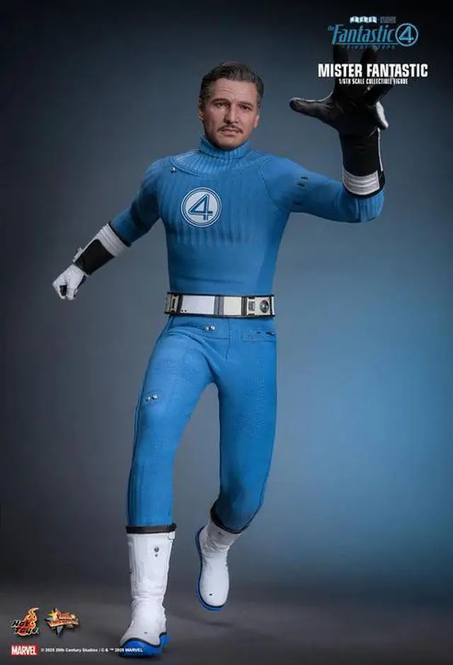 Alt view image 4 of 5 - Figure Hot Toys MMS821 - Marvel Comics - The Fantastic Four : First Steps - Mister Fantastic