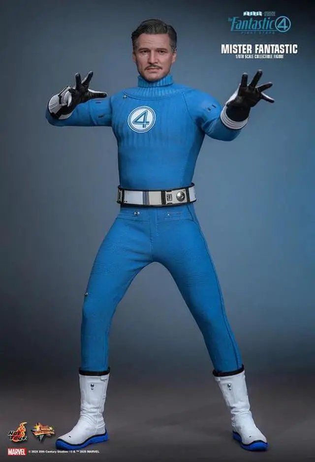 Alt view image 5 of 5 - Figure Hot Toys MMS821 - Marvel Comics - The Fantastic Four : First Steps - Mister Fantastic