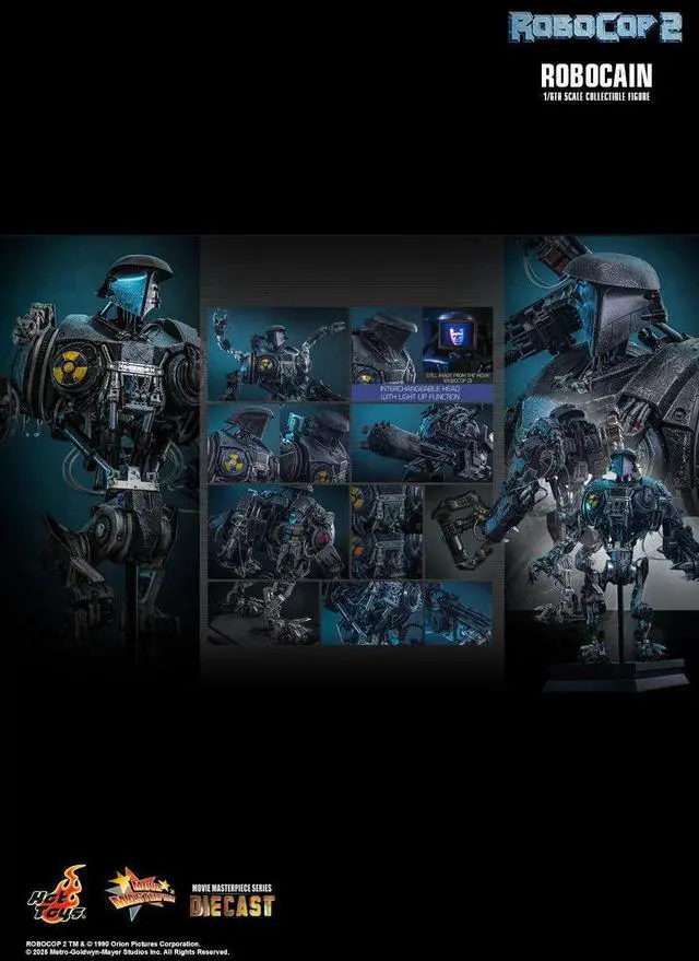 Alt view image 2 of 5 - Figure Hot Toys MMS828D75 - Robocop 2 - Robocain