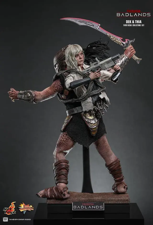 Alt view image 4 of 5 - Figure Hot Toys MMS850 - Predator : Badlands - Dek & Thia