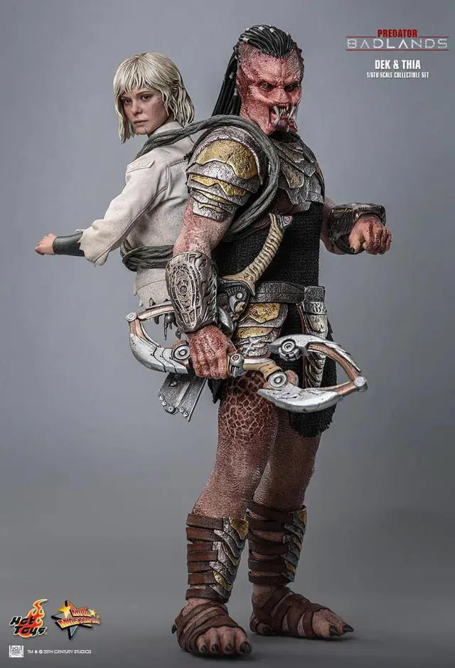 Alt view image 5 of 5 - Figure Hot Toys MMS850 - Predator : Badlands - Dek & Thia
