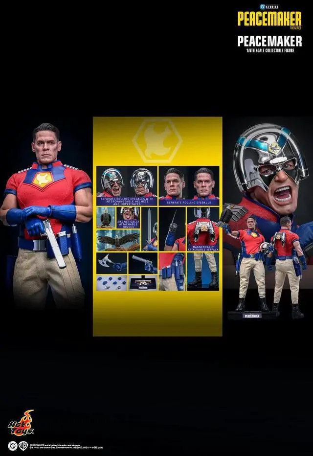 Alt view image 2 of 5 - Figure Hot Toys TMS166 - Peacemaker Season 2 - Peacemaker