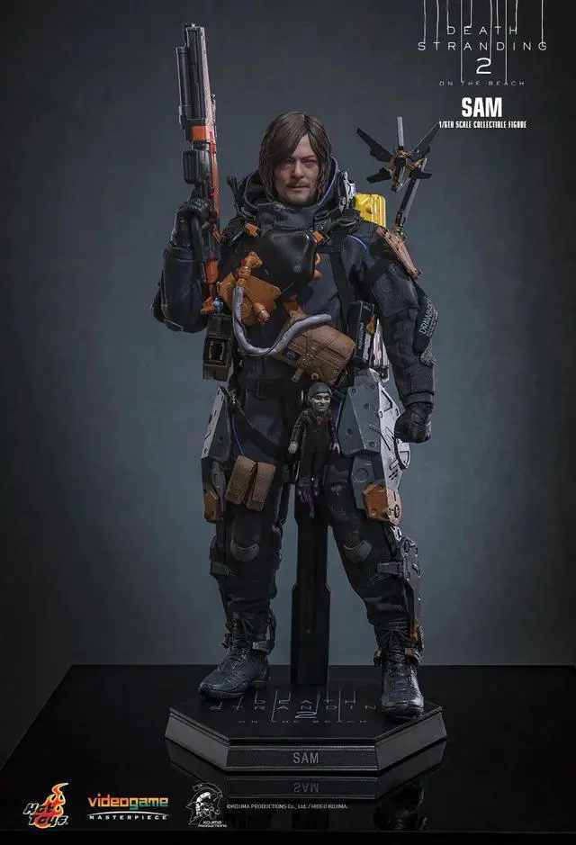 Alt view image 3 of 5 - Figure Hot Toys VGM75 - Death Stranding 2 : On The Beach - Sam