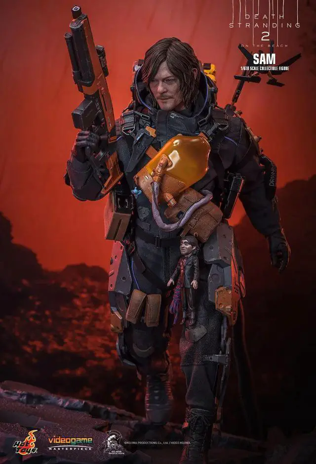 Alt view image 5 of 5 - Figure Hot Toys VGM75 - Death Stranding 2 : On The Beach - Sam