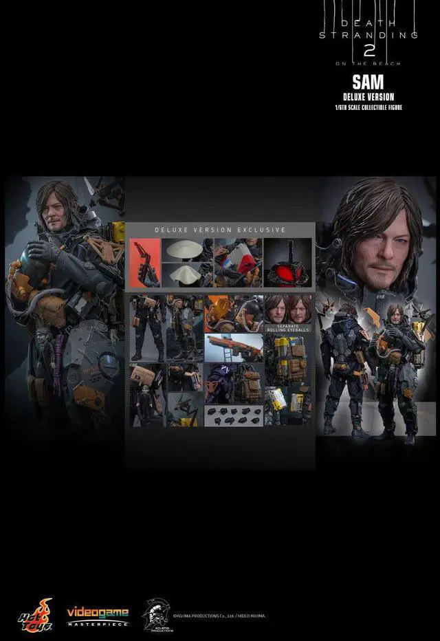 Main image of Figure Hot Toys VGM76 - Death Stranding 2 : On The Beach - Sam