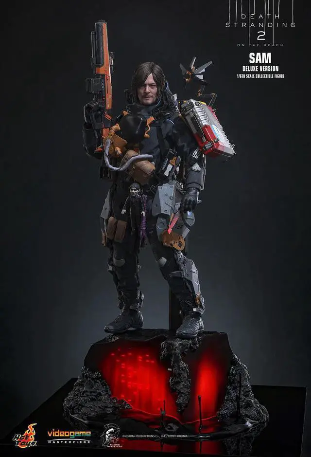 Alt view image 3 of 4 - Figure Hot Toys VGM76 - Death Stranding 2 : On The Beach - Sam