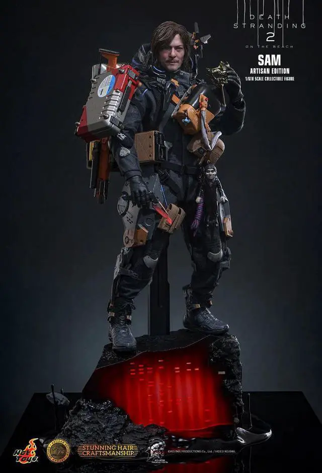 Alt view image 3 of 5 - Figure Hot Toys VGM77 - Death Stranding 2 : On The Beach - Sam
