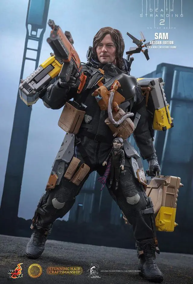 Alt view image 4 of 5 - Figure Hot Toys VGM77 - Death Stranding 2 : On The Beach - Sam